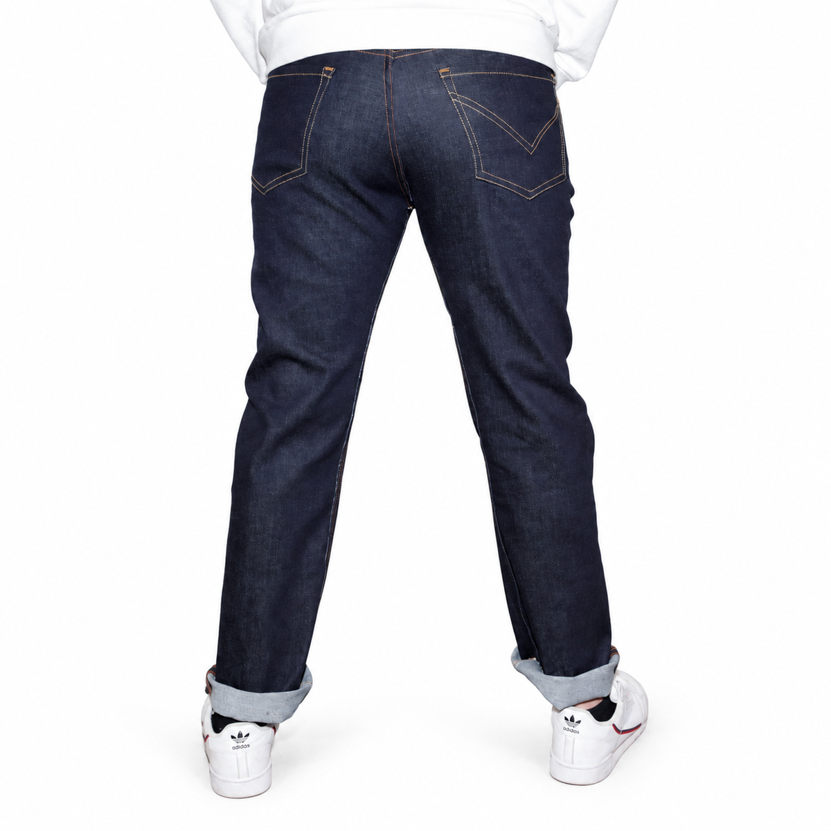 Martins Jeans — Indigo — back studio view