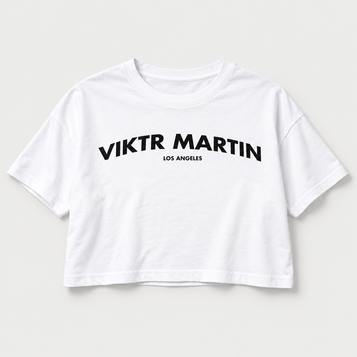 Sello Cropped T-Shirt — studio product view