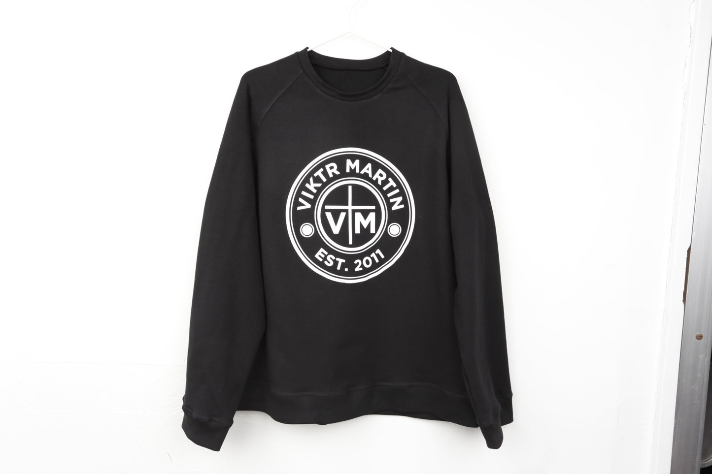 Viktr Martin Black Crewneck