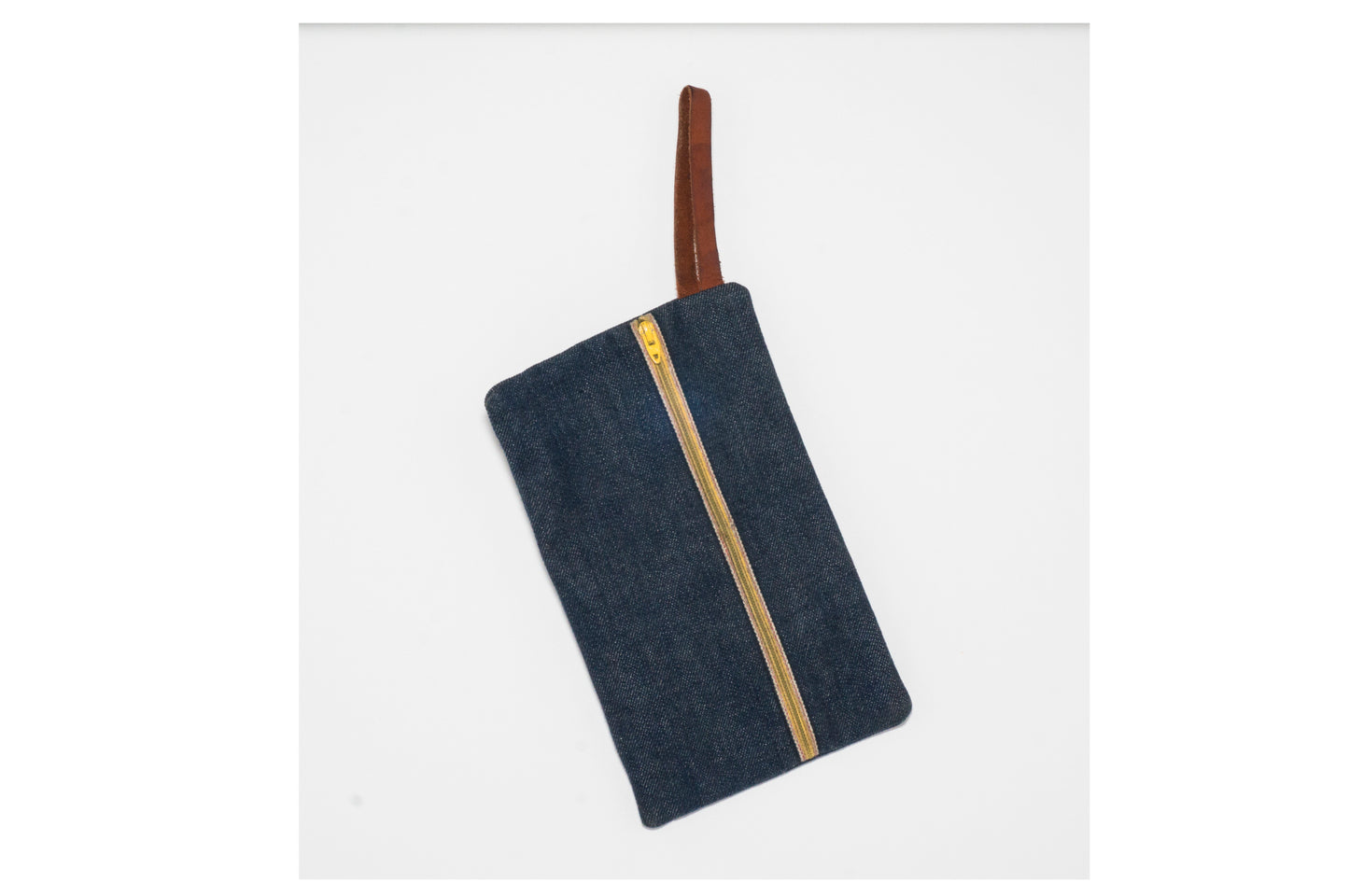 Indigo Denim Pouch