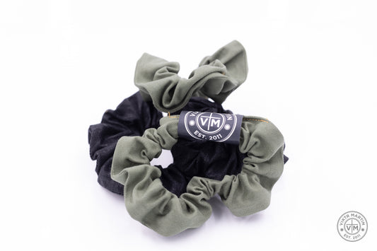 Denim Scrunchies - 2 Pack